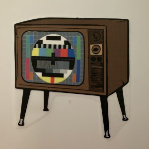 Strijkapplicatie Televisie