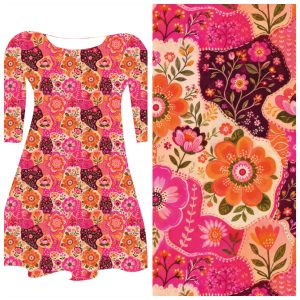 Bobbeez Boho patchwork- French Terry