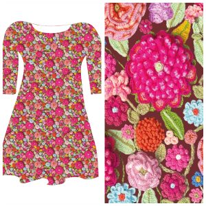 Pre-order: Bobbeez/Adinda’s World Boeket bruin - katoen tricot